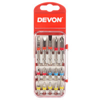 大有 DEVON 钻头批头附件套装套筒木工尖凿钻头建工钻头 100件套/工具箱
