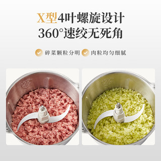  Bear/小熊 电动搅肉 绞肉机 钢碗 双刀