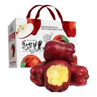 泽鲜达甘肃天水花牛苹果新鲜孕妇水果整箱红蛇粉面苹果沙甜苹果礼盒装