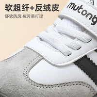 牧童清仓童鞋小童德训鞋冬季男童软底学步鞋加绒保暖女童鞋子 橄榄绿 29 鞋内长18.6cm/适合脚长18.1cm