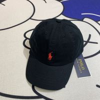 百亿补贴：RALPH LAUREN 拉夫劳伦 Polo Ralph Lauren拉夫劳伦棒球帽子男鸭舌帽女情侣款刺绣遮阳防晒小马标帽子 卡其色 蓝色标 均码 可调节