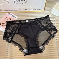 PETAL SCOPE 蕾丝性感花边网纱纯棉女士内裤