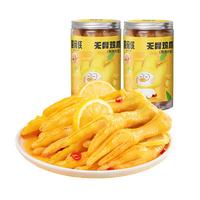 脱骨侠无骨鸡爪柠檬酸辣900g*2罐去骨凤爪即食鸡肉类解馋休闲零食速食