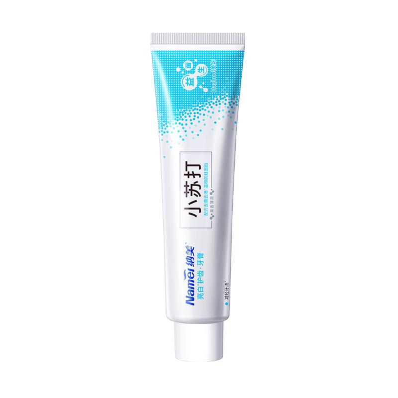 纳美小苏打益生菌牙膏 120g*4支