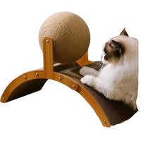 灵宠物语 摩天轮猫抓板 大号 瓦楞纸 剑麻球 猫玩具