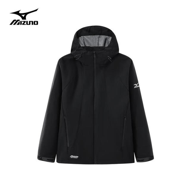 Mizuno 美津浓 春秋防风防水冲锋衣RTA2CC3105（多色任选 男女同款）