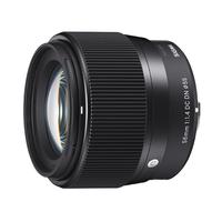 适马 SIGMA 56mm F1.4 DC DN Contemporary 标准定焦镜头 索尼E卡口 55mm