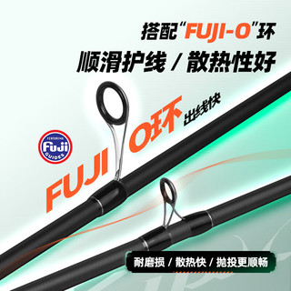 GW光威光威夕雾鱼竿1.8米枪柄路亚竿泛用ML调远投翘嘴鲈鳜抛竿