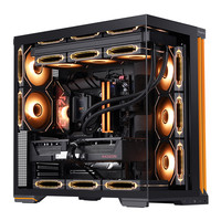 鑫谷无界5 Pro斜切侧舱海景房电脑机箱台式机ATX游戏主机360水冷