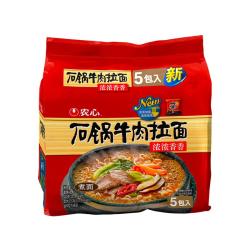 农心 石锅牛肉5连包
