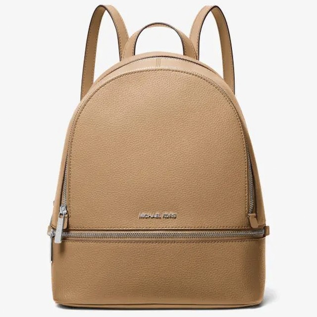 MICHAEL KORS 迈克·科尔斯 Rhea 女士双肩包 Medium Pebbled Leather Backpack