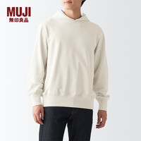 MUJI 無印良品 男式 紧密织毛圈 套头卫衣 连帽卫衣 潮流 ABI09A2A 浅灰色