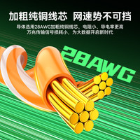 SAMZHE/山泽 万兆屏蔽 七类网线 1.5米
