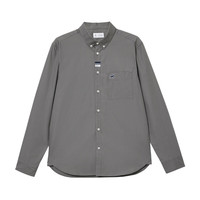 JACK&JONES 杰克琼斯 秋季商务纯棉舒适法斗犬刺绣上衣