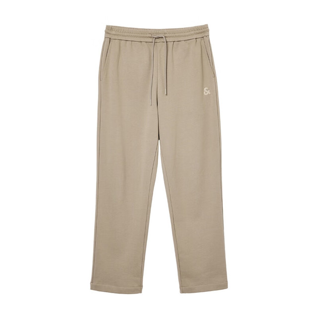 JACK&JONES 杰克琼斯 秋季简约百搭舒适纯色纯棉运动卫裤