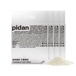 pidan 猫砂 豆腐猫砂2.4kg*6包强力吸臭纯猫砂 可冲厕所非膨润土砂