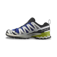 salomon 萨洛蒙 XA PRO 3D V9 代 登山运动鞋 海洋蓝/合金灰/柠檬黄 41