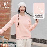 乔丹圆领卫衣女士2025秋季宽松舒适时尚减龄百搭长袖女套头衫 灰花灰2-男 190/4XL