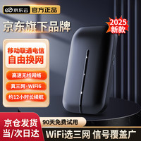 京东云 随身wifi 无线移动路由器 4G 流量卡 三网智能切换 WiFi6 Pro 2024款