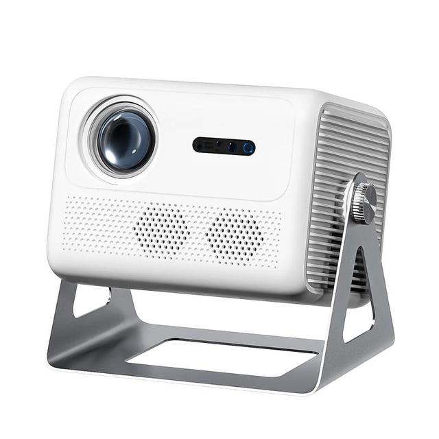 京东京造 投影仪家用放映一体机音响高清带云台支架高清投屏办公家庭影院室内外投屏器放映机I22