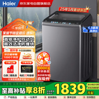 海尔 Haier 25年新品丨10公斤波轮洗衣机 XQS100-BZ60E