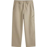 太平鸟男装【CNY新年系列】秋直筒纯棉休闲长裤 B2GBE1132 卡其1（直筒） XXL