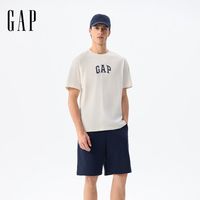 百亿补贴：Gap 盖璞 男女装2025春季纯棉印花logo短袖T恤基础款休闲上衣755794