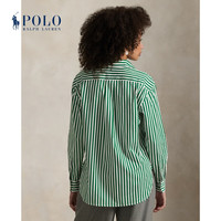 Polo Ralph Lauren 拉夫劳伦 女装 25年秋季宽松版条纹棉质衬衫RL27095 300-多色 XXS