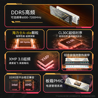 汉存 HC汉存ddr5内存套条32g海力士A-die颗粒16gx2 6000台式AMD内存C28