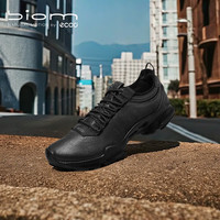 ecco 爱步 BIOM C 25年早春牛皮城市跑步运动鞋男 健步800444 黑色42
