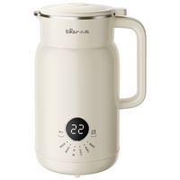 小熊 豆浆机 破壁机小型 0.6L家用1-3人豆浆机 降噪 预约加热多功能全自动一键清洗