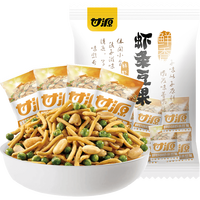 甘源 鲜虾味虾条豆果 500g*1袋+烤肉味虾条豆果 500g*1袋+鲜虾味虾条豆果 285g*2袋+烤肉味虾条豆果 285g*2袋