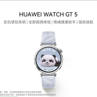国家补贴：华为 HUAWEI WATCH GT5 智能手表 41mm 冰晶蓝 氟橡胶表带