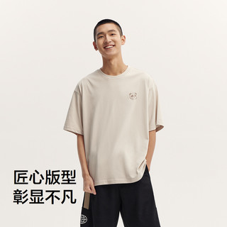 森马 凉感抑菌 oversize短袖T恤 漂白10007 L