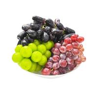 京鲜生 阳光玫瑰+蓝宝石+克伦生 净重3斤三色葡萄组合 生鲜水果中秋礼盒 阳光玫瑰+蓝宝石+克伦生礼盒