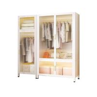 移动端、京东百亿补贴：厨事优 钢制衣柜 阳光板A款