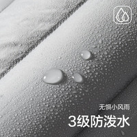 网易严选2590鸭绒轻暖羽绒服保暖0压感防泼水蓄热抗菌外套抗静电 A款25秋冬90鲜绒无领-水墨黑 L