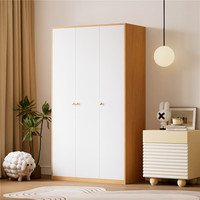 金经金属 A款 钢制三门衣柜 110×55×200 实用款