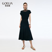 歌莉娅（GOELIA）歌莉娅 夏季新品  假两件连衣裙1E5L4G1F0 00B