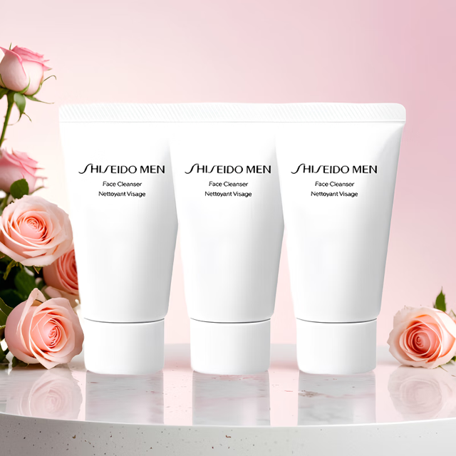 今日必买：SHISEIDO 资生堂 新男士洁面膏30ml*3净彻油光水感洁净