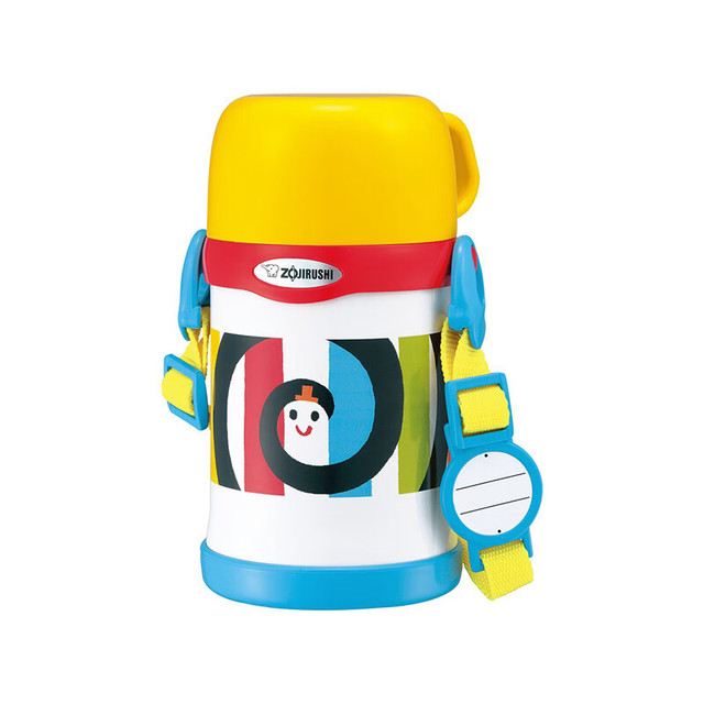 ZOJIRUSHI 象印 儿童保温杯男女小水杯不锈钢杯子SC-LH45S-EW黄色450ml