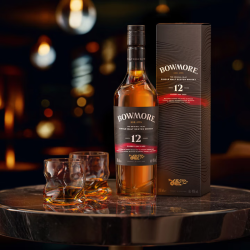 BOWMORE 波摩（Bowmore）12年 苏格兰 艾雷岛产区 单一麦芽 威士忌 洋酒 700ml 礼盒新版本