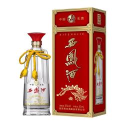 西凤酒 陈年老酒 凤香型白酒  单瓶装 500ml 55度