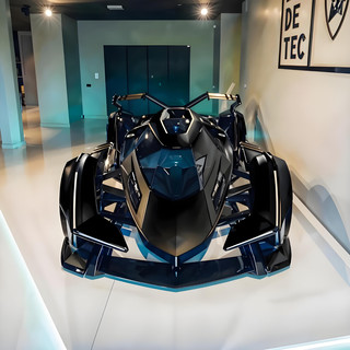 赟娅儿童遥控车男孩四驱漂移赛车电动玩具车模型充电汽车耐摔炫酷跑车 30cm兰博基尼-遥控喷雾 夜光蓝 中秋国庆节生日礼物彩盒