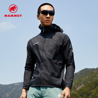 MAMMUT 猛犸象 Convey Wb Hooded 男子运动夹克 1012-00530 黑色 M