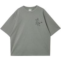 JACK&JONES 熊猫图案胶印 白色 M码 短袖T恤