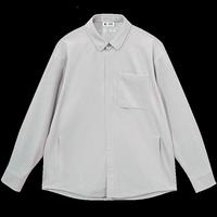 JACK&JONES 秋舒适上衣男士宽松时尚舒适日常简约商务长袖衬衫