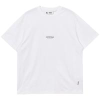 JACK&JONES 男士宽松圆领字母刺绣凉感短袖T恤