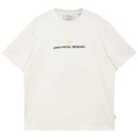 JACK&JONES 杰克琼斯 BSQ联名刺绣胶印圆领宽松短袖T恤男