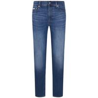 Calvin KleinJeans25春秋男士复古休闲通勤ck微弹合体楔形锥形牛仔裤4RAB701 UL7-牛仔蓝 30